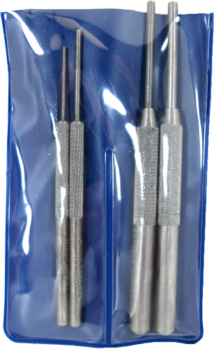LYMAN ROLL PIN PUNCH SET - 4 PUNCHES