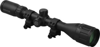 KONUS SCOPE FIGHTER 4-12X40 - W/RINGS AO BDC RETICLE BLACK