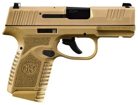 FN REFLEX 9MM PSTL NMS FDE 3.3" 1-11RD 1-15RD - Image 2