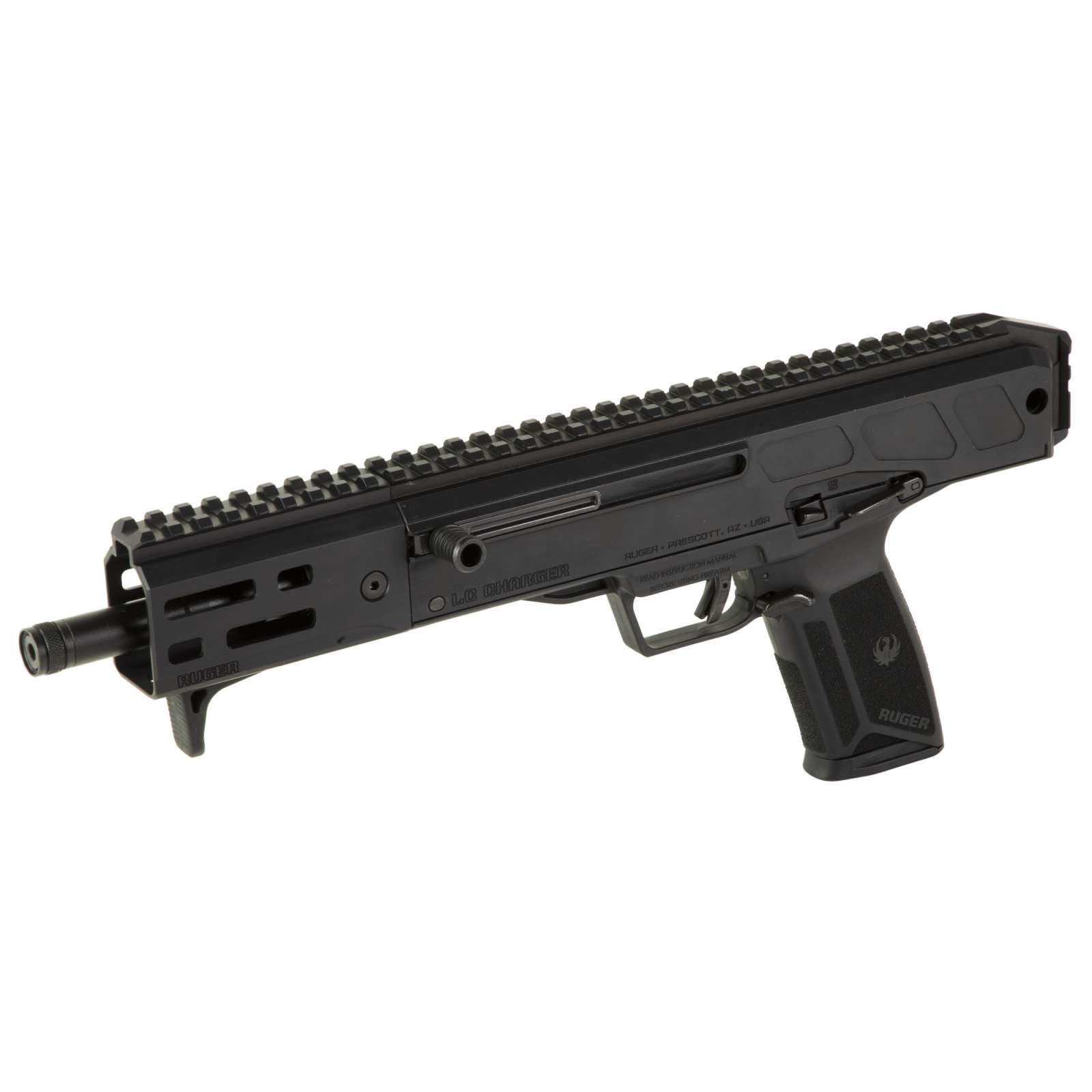 RUGER LC CHARGER 5.7X28 BLACK PSTL 10.3" THREADED 20RD - Image 2