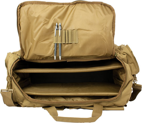 RED ROCK OPERATIONS DUFFLE BAG - 7 EXTERNAL UTILITY POUCHES TAN - Image 3