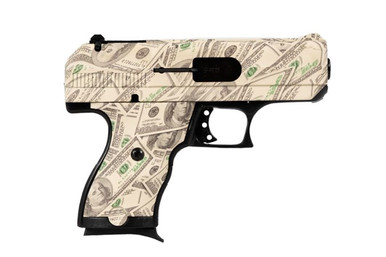 Hi-Point 916MONEY Compact Poly-Framed C9 Pistol 9mm 8+1 3.5" $100 Bill Pattern