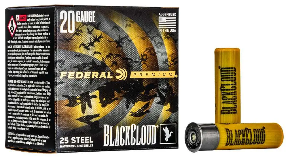 FEDERAL 20GA 3" 1OZ 2 25 RD/BX 10 BX/CS