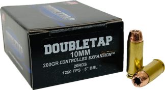 DOUBLETAP 10MM 200GR JHP - CONTROLLED EXP. 20RD 50BX/CS