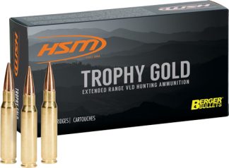 HSM TROPHY GOLD 243 WIN 95GR - BERGER MATCH VLD 20RD 25BX/CS