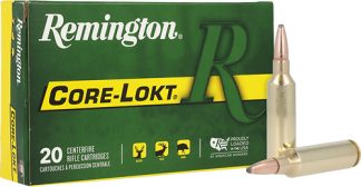 REMINGTON 270 WSM 130GR - CORE-LOKT PSP 20RD 10BX/CS