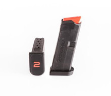 Amend2 A2-42 For Glock 42 6 Round 380 Auto Magazine A2GLOCK42BLK Black