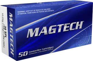 MAGTECH 38 SPECIAL 158GR - LEAD-RN 50RD 20BX/CS