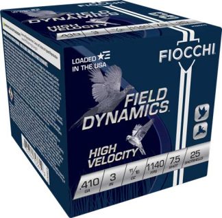 FIOCCHI HIGH VELOCITY 410 3" - 11/16OZ #7.5 25RD 10BX/CS