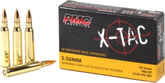 PMC 5.56X45 55GR FMJ-BT - 20RD 50BX/CS