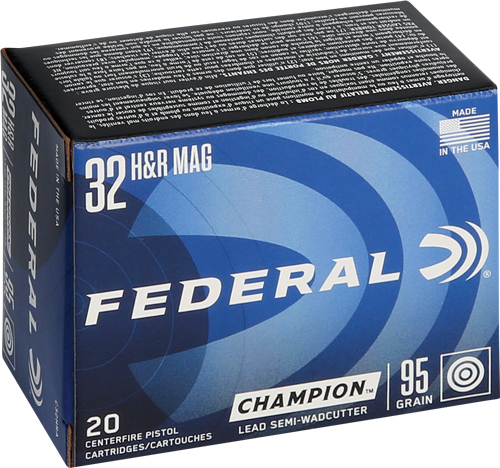 FEDERAL 32 HRM 95GR LEAD-SWC - 20RD 25BX/CS