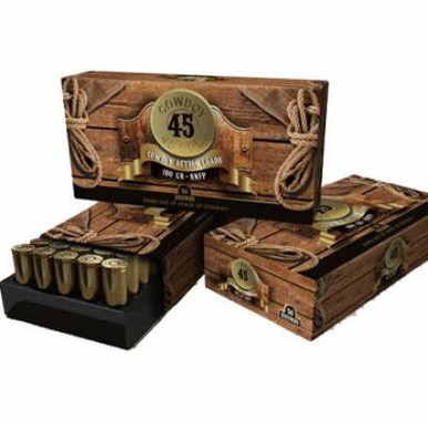 American Cowboy 45 Special Ammunition 180 Grain Lead Round Nose Flat Point 50 rounds