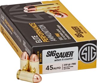 SIG AMMO 45ACP 230GR FMJ 50RD - 20BX/CS