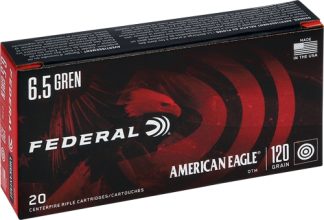 FEDERAL AE 6.5 GRENDEL 120GR - OTM 20RD 10BX/CS