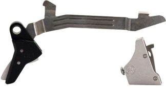 TIMNEY TRIGGER ALPHA FOR GLOCK - GEN 3-4 LARGE 3LB SILVER