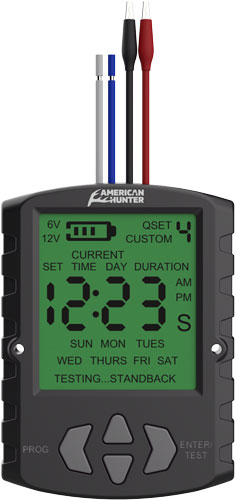 AMERICAN HUNTER DIGITAL TIMER - UNIVERSAL 6V/12V