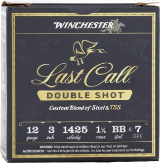 WINCHESTER LAST CALL 12GA 3" - 1-1/4OZ #BB & #7 25RD 10BX/CS