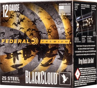 FEDERAL BLACK CLOUD 12GA 3" - 1-1/4OZ #2 1450FPS 25RD 10BX/C