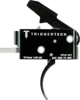 TRIGGERTECH AR-15 TWO STAGE - BLACK COMPETITIVE CURVED