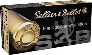 S&B 32 ACP 73GR FMJ-RN - 50RD 40BX/CS