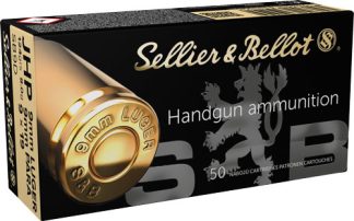 S&B 9MM LUGER 124GR JHP - 50RD 20BX/CS