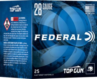FEDERAL TOP GUN 28GA 2.75" 3/4 - OZ #7.5 1330FPS 250RD CASE LOT