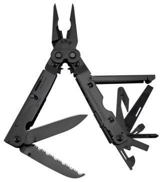 SOG MULTI-TOOL POWER ASSIST - BLACK OXIDE W/SHEATH