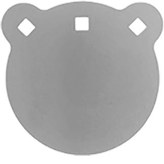 BASH TARGET AR550 GONG TARGET - ROUND 6"-1/2" THICK