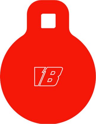 BASH TARGET AR500 GONG TARGET - ROUND 3"-5/16" THICK