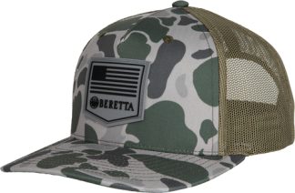 BERETTA CAP PM TRUCKER R 112 - RUBBER PATCH GREEN DUCK CAMO