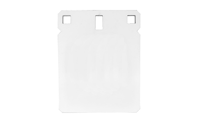 B/C 6" 3/8" STEEL TRGT SQUARE PLATE