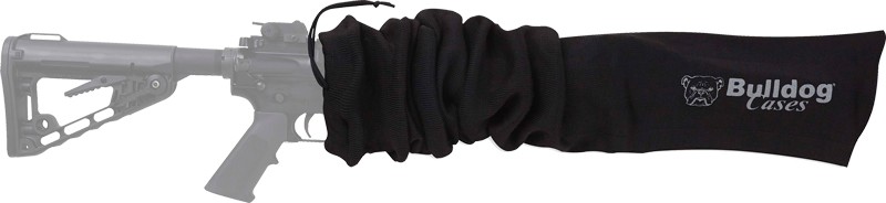 BULLDOG GUN SOCK 45"X6" BLACK - TACTICAL RIFLE