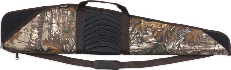 BULLDOG PINNACLE RIFLE CSE 48" - APHD CAMO W/ BLACK LEATHER