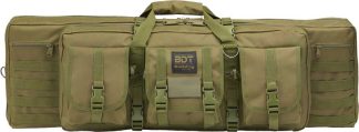 BULLDOG 43" SINGLE TACTICAL CS - 3 LARGE ACCESSORY POCKETS GRN