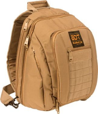 BULLDOG BDT SMALL SLING PACK - W/MOLLE WEBBING TAN