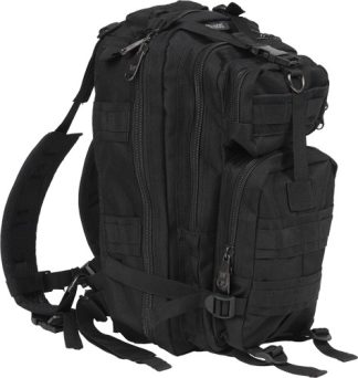 BULLDOG COMPACT BACKPACK BLACK - W/ MOLLE