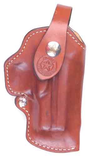 BOND ARMS BELT LOOP HOLSTER RH - SNAKESLAYER IV LEATHER TAN