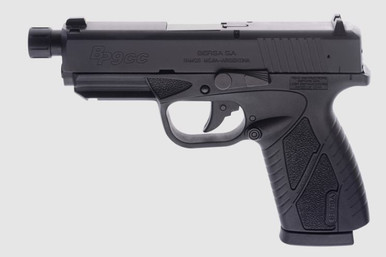 Bersa BP9 Concealed Carry 3.3" Threaded Barrel 8+1 BP9MCCX Black