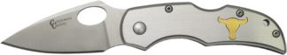 ABKT CATTLEMANS CUTLERY DUECE - LOCKBACK 2.5" BLADE W/ CLIP