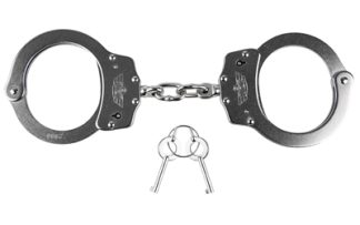 CBG UZI HANDCUFF CHAIN SILVER