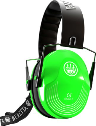 BERETTA SAFETY PRO EARMUFF - GREEN FLUORESCENT
