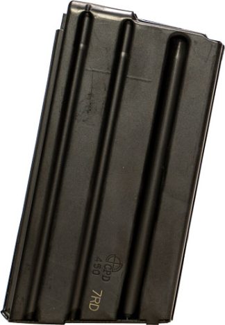 CPD MAGAZINE AR15 450 BUSH- - MASTER 7RD BLACKENED S/S
