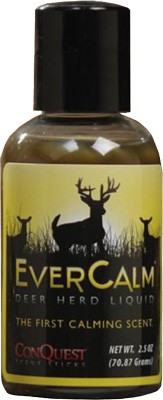 CONQUEST SCENTS DEER LURE EVER - CALM DEER HERD 2FL OZ. BOTTLE
