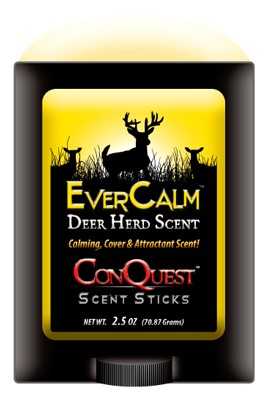 CONQUEST SCENTS DEER LURE EVER - CALM DEER HERD 2.5OZ. STICK