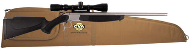 CVA Scout CR4431SSC V2 Takedown .44 Magnum 22" Single Shot Stainless/Black W/ Konus 3-9x32 Scope & Case