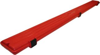 MTM GUN CLEANING ROD CASE RED - HOLDS 4 RODS UP TO 47.5" LONG