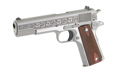 COLT 1911C GOVT 45ACP 5" STS ENGRAVD - Image 3