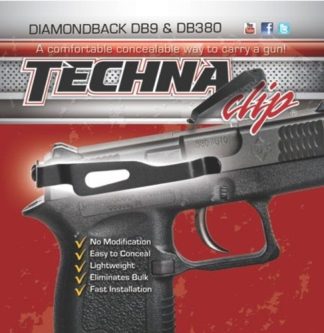TECHNA CLIP HANDGUN RETENTION - CLIP DIAMONDBACK DB380/DB9 RS