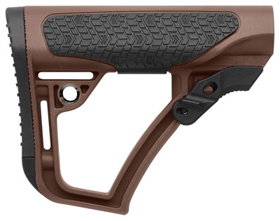 DANIEL DEF. BUTTSTOCK AR-15 - BROWN MIL-SPEC