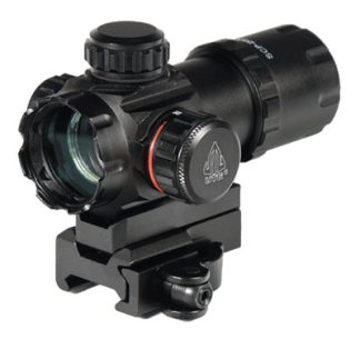 UTG RED DOT 4.0 MOA DOT 30MM - WITH INTEGRAL QD MOUNT